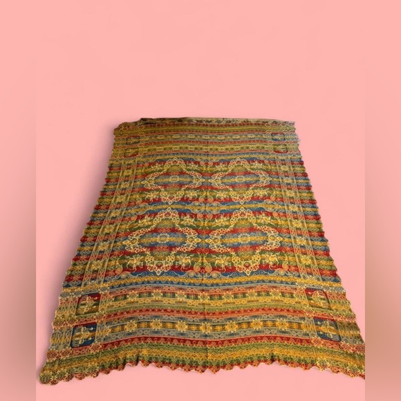 Multicolor Patterned Blanket 🧺 - Picture 2 of 7